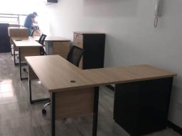 ESCRITORIOS EN L MADECOR